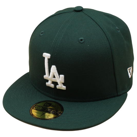 New Era - 59FIFTY Fitted - Los Angeles Dodgers - Dark Green/Grey UV