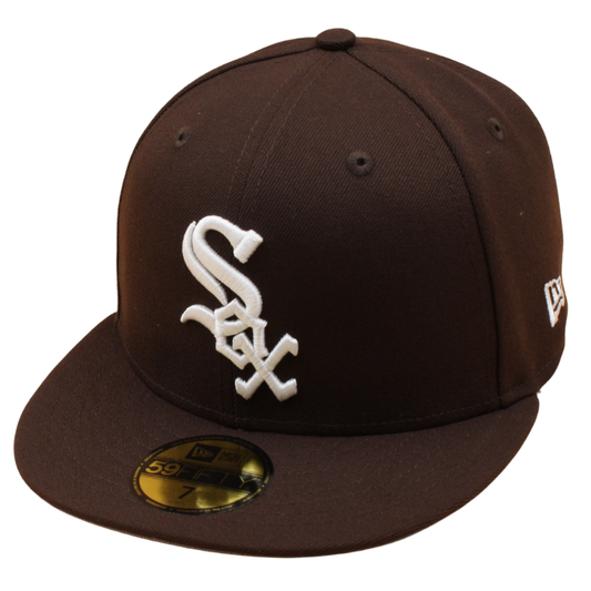 New Era - 59FIFTY Fitted - Chicago White Sox - Burnt Wood/Grey UV