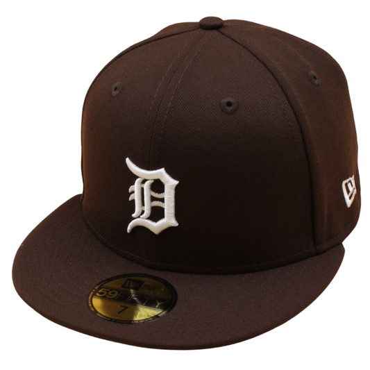 New Era - 59FIFTY Fitted - Detroit Tigers - Burnt Wood/Grey UV