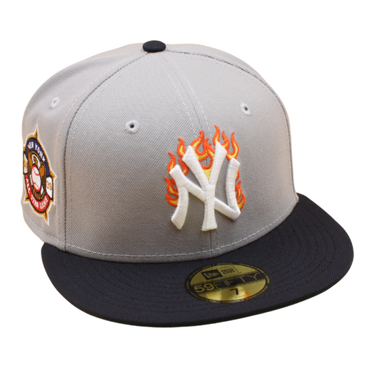 New Era - 59FIFTY - New York Yankees Cooperstown - FLAME - ASG 1939 - Grey - Headz Up