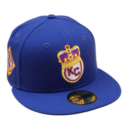 New Era - 59FIFTY - Kansas City Monarchs - Negro League Museum - Royal Blue - Headz Up