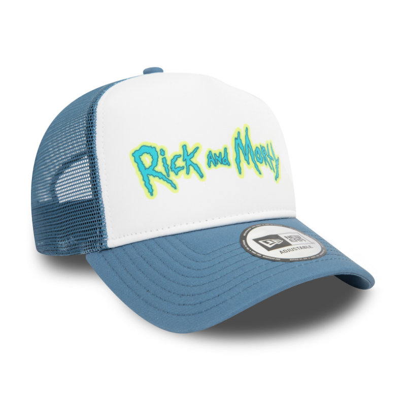 New Era - Rick And Morty - Trucker Cap - White/Blue - Headz Up 