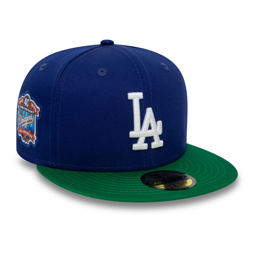 New Era - 59Fifty Fitted Cap Los Angeles Dodgers TEAM COLOR - Blue/Green - Headz Up