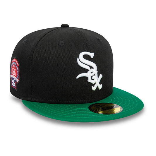 New Era - 59Fifty Fitted Cap Chicago White Sox TEAM COLOR - Black/Green - Headz Up