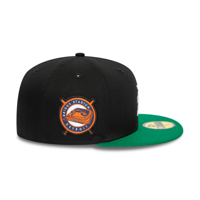 New Era - 59Fifty Fitted Cap Detroit Tigers TEAM COLOR - Black/Green - Headz Up 