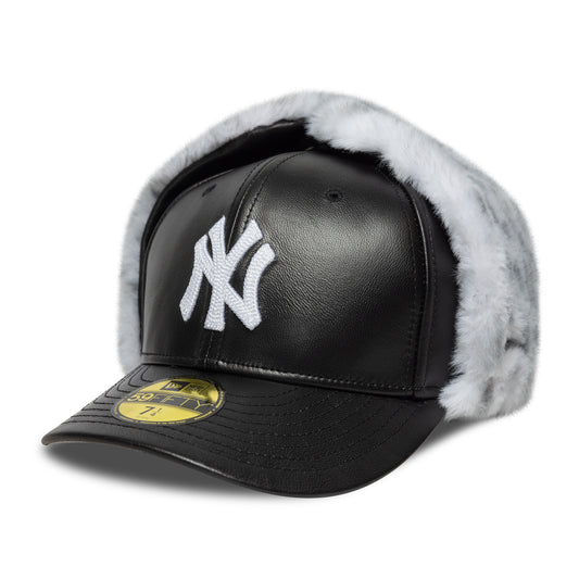 New Era - 59FIFTY Fitted Cap - IMG FAUX FUR - New York Yankees - Black