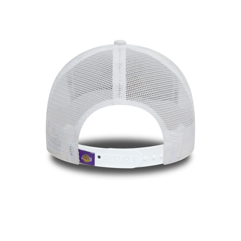 New Era - NBA Team Logo Trucker Los Angeles Lakers - White - Headz Up 