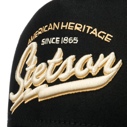Stetson American Heritage Classic Trucker Cap - Black - Headz Up 
