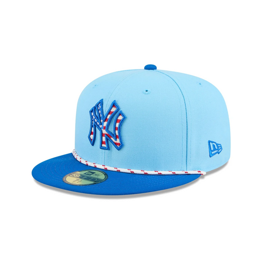 New Era - 59FIFTY - New York Yankees - MLB 4th OF July - Blue - Headz Up