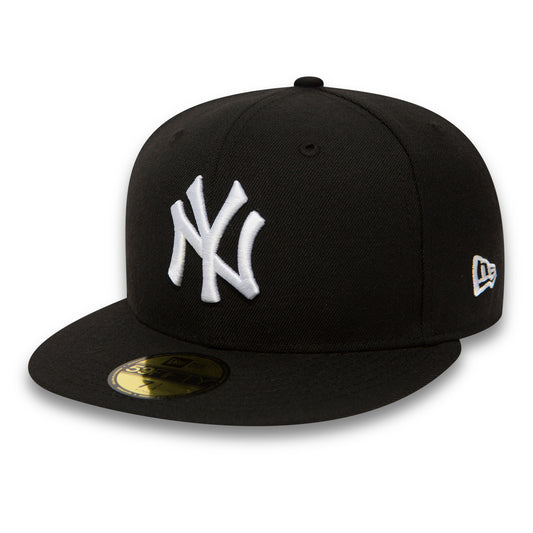 New York Yankees 59Fifty Fitted Cap - Black - Headz Up