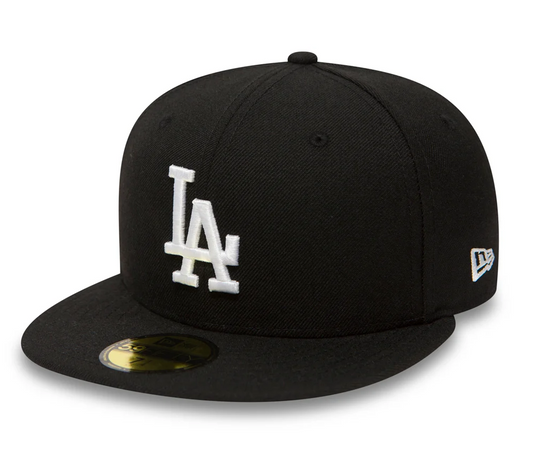 Los Angeles Dodgers 59Fifty Fitted Cap - Black - Headz Up