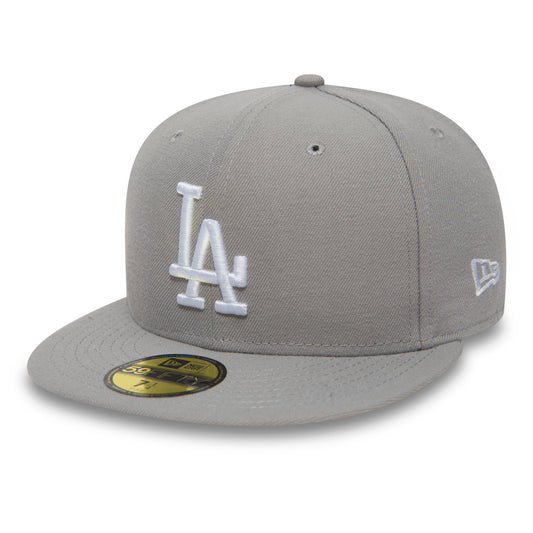 59fifty Fitted Cap Los Angeles Dodgers - Grå/Hvid - Headz Up