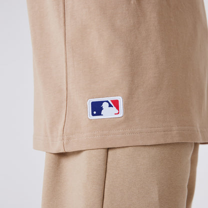 New Era - MLB League Essentials T-Shirt - Los Angeles Dodgers - Camel - Headz Up 