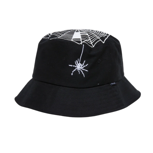 HUF - Tangled Webs Bucket Hat - Black - Headz Up 