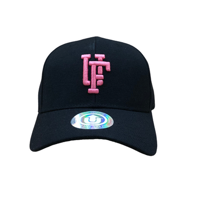 SPINBACK Baseball Cap - Black/Pink - Headz Up 
