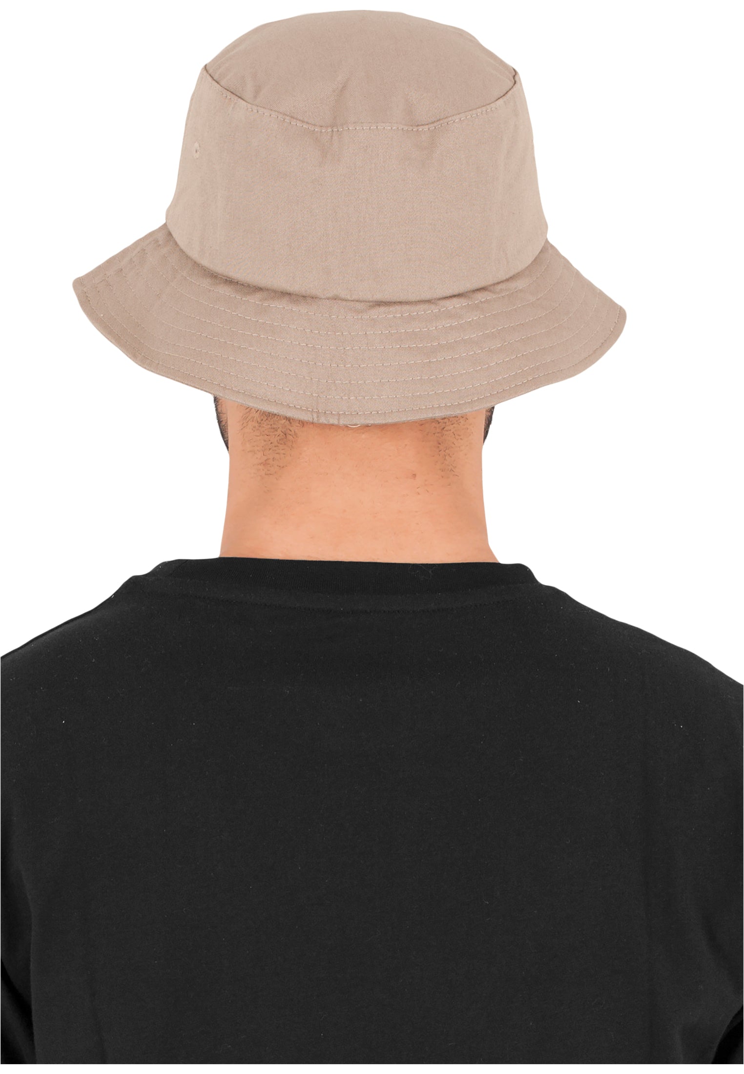 Flexfit Cotton Twill Bucket Hat - Khaki - Headz Up 