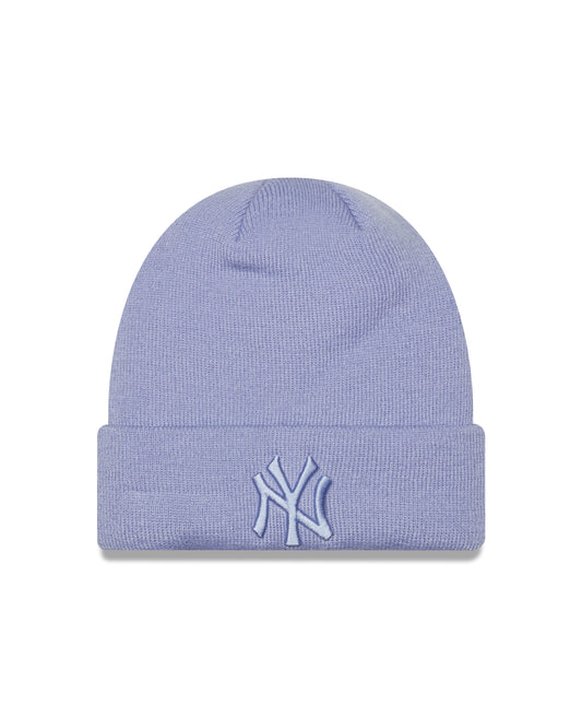 WMNS League Essentials Beanie New York Yankees - Lavendel/Lavendel - Headz Up 