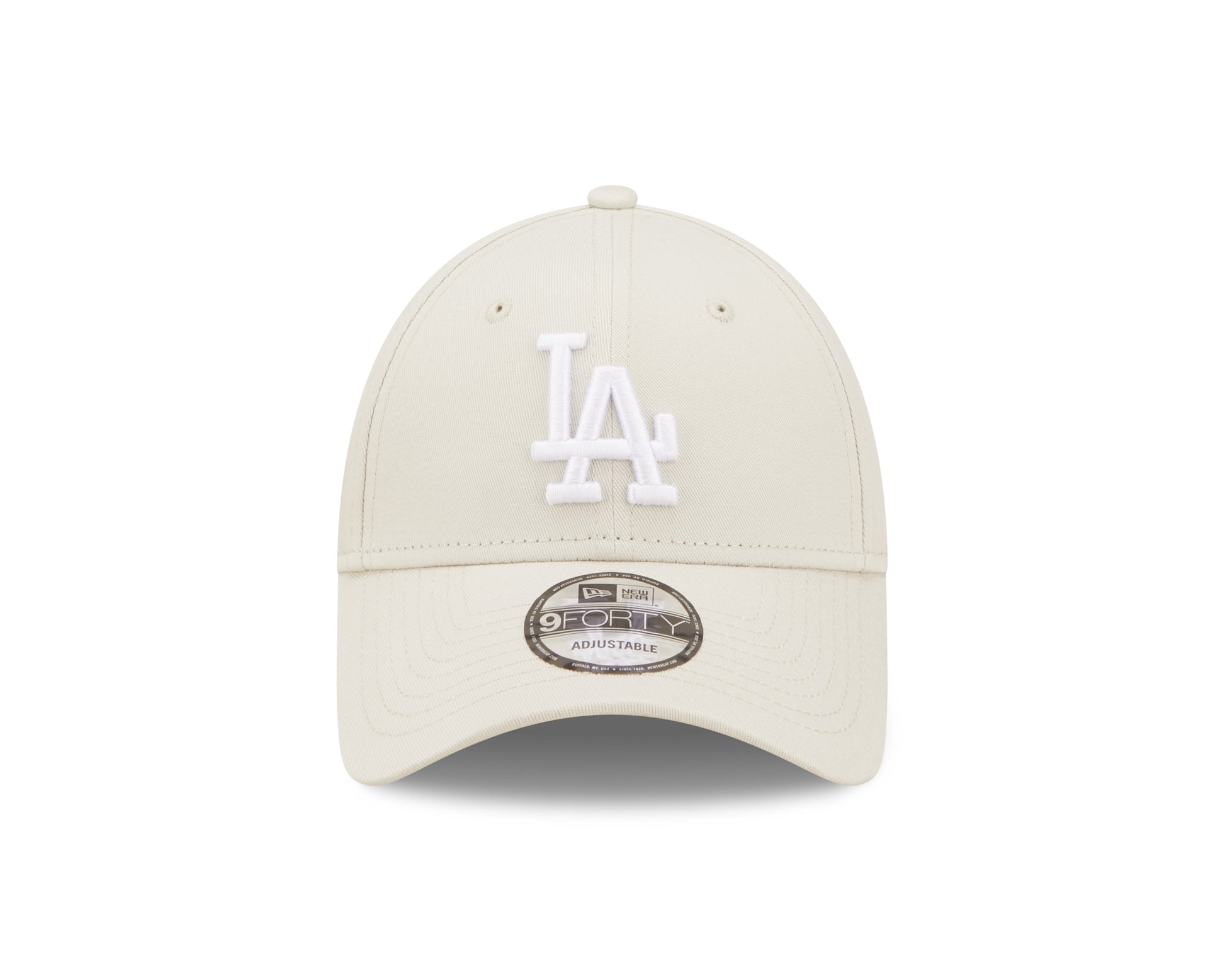 Los Angeles Dodgers 9Forty Cap League Essentials - Stone - Headz Up 