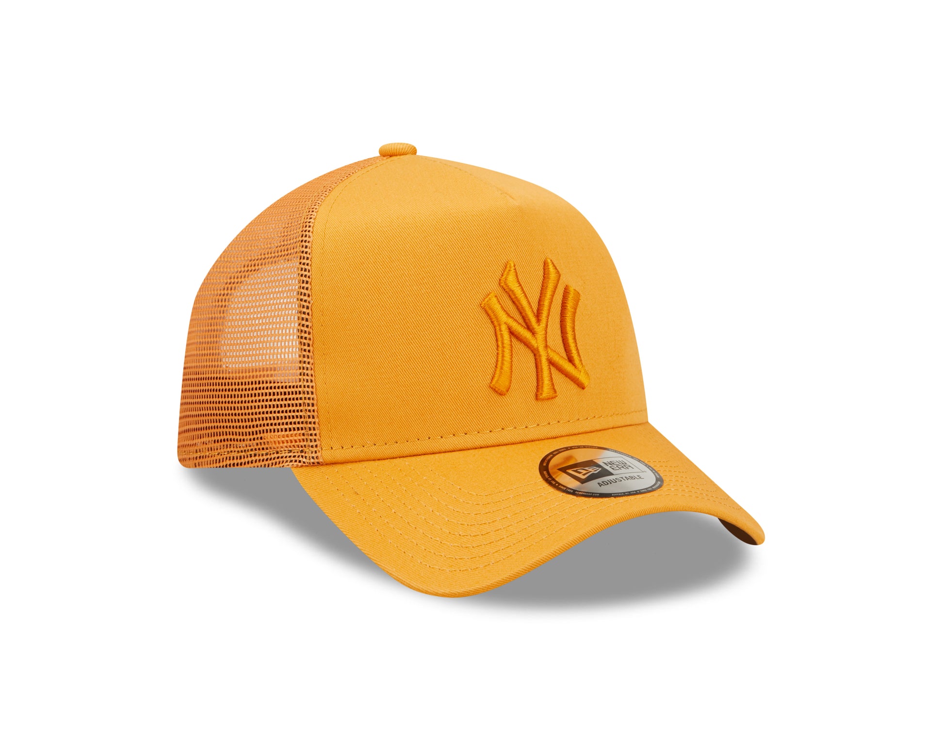 Tonal Mesh Trucker Cap New York Yankees - Orange - Headz Up 