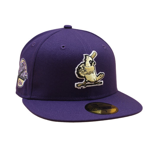 St. Louis Cardinals Cooperstown 59Fifty Fitted World Series 1964 - Purple/Soft Yellow - Headz Up 