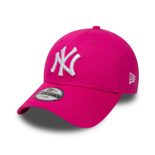 New York Yankees Essential KIDS 9Forty - Pink/White - Headz Up 