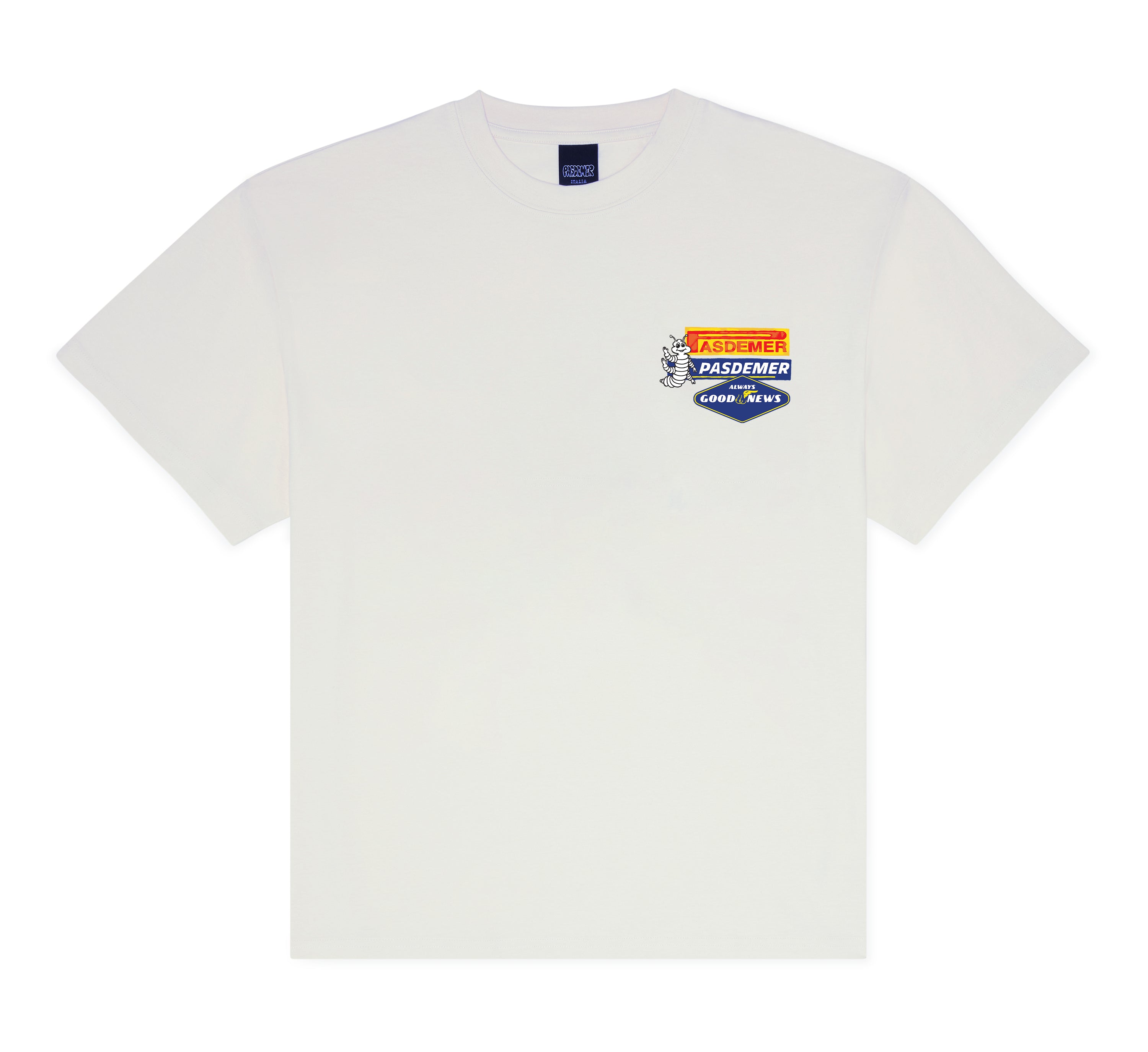 PAS DE MER - Good News T-Shirt - White - Headz Up 