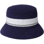 Kangol - Bermuda Stripe Bucket Hat - Navy - Headz Up 