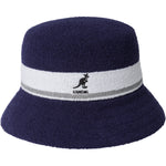 Kangol - Bermuda Stripe Bucket Hat - Navy - Headz Up 