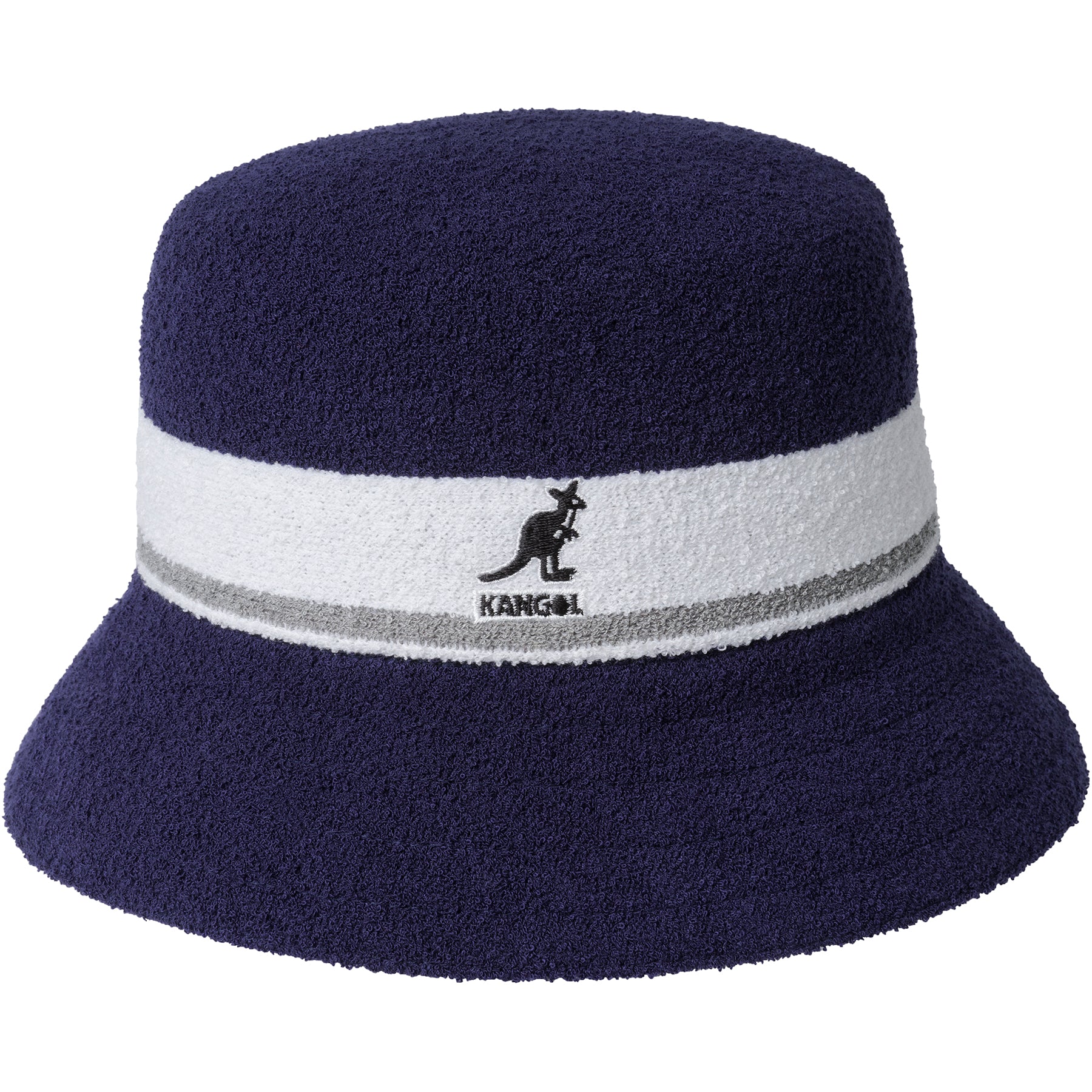Kangol - Bermuda Stripe Bucket Hat - Navy - Headz Up 