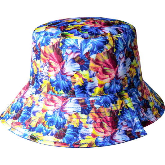 Floral Rev Bucket Hat - Starry-Blue - Headz Up 
