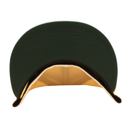 New Era - 59FIFTY Fitted - Oakland Athletics - Chrome/Chrome Dark Green UV