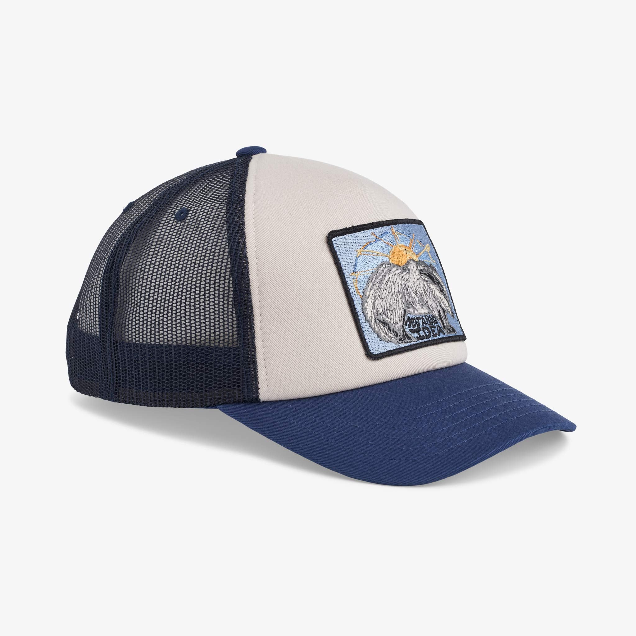 Upfront Nordic Headwear - BADGER Trucker Cap - Patriot Blue - Headz Up 