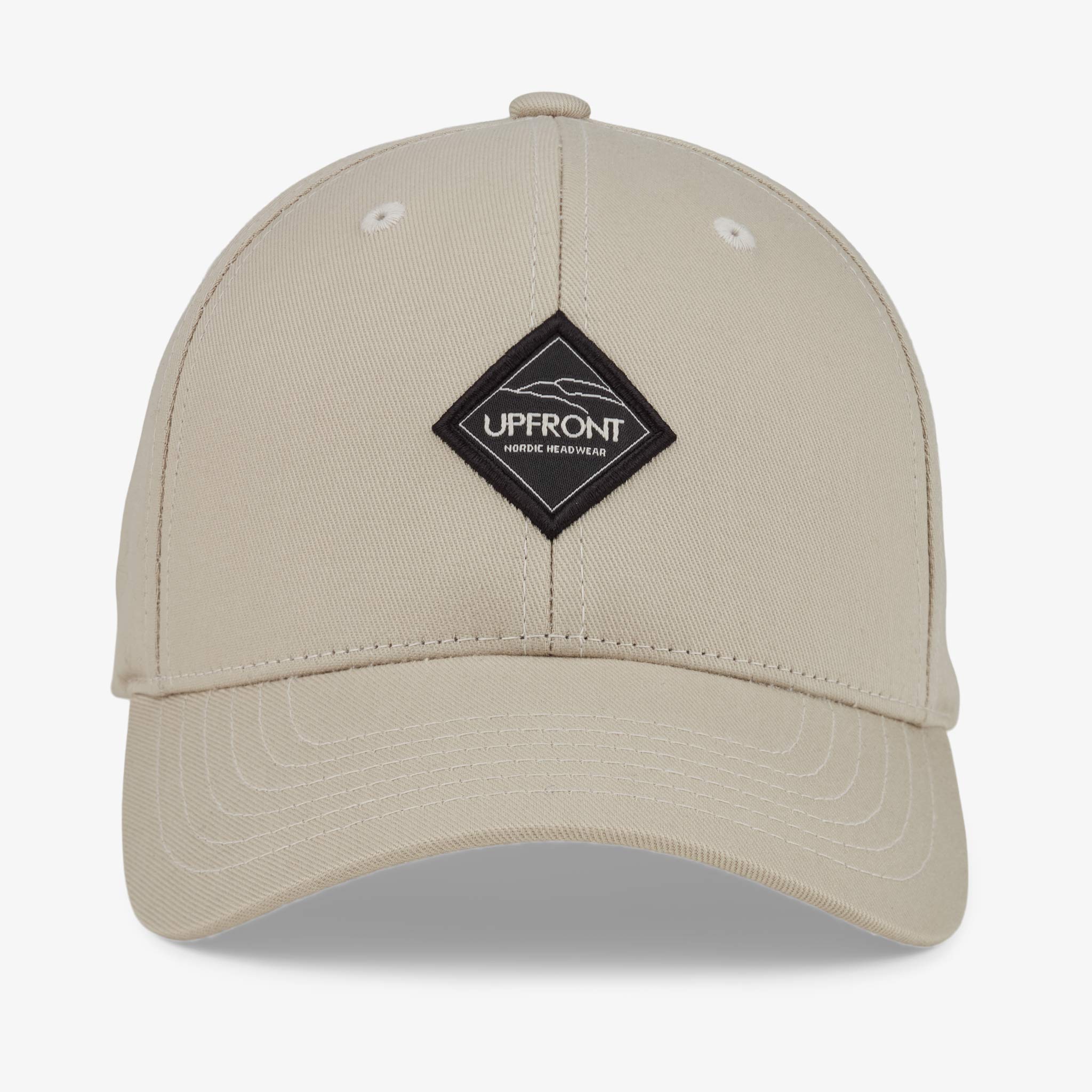 Upfront Nordic - NOBEL Baseball Cap - Light Khaki - Headz Up 