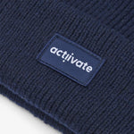 Actiivate - BROOKE Fold Beanie - Navy - Headz Up 