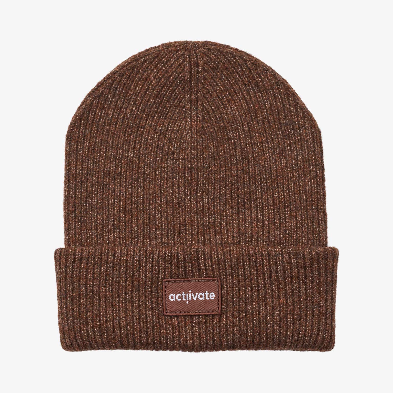Actiivate - BROOKE Fold Beanie - Brown - Headz Up 