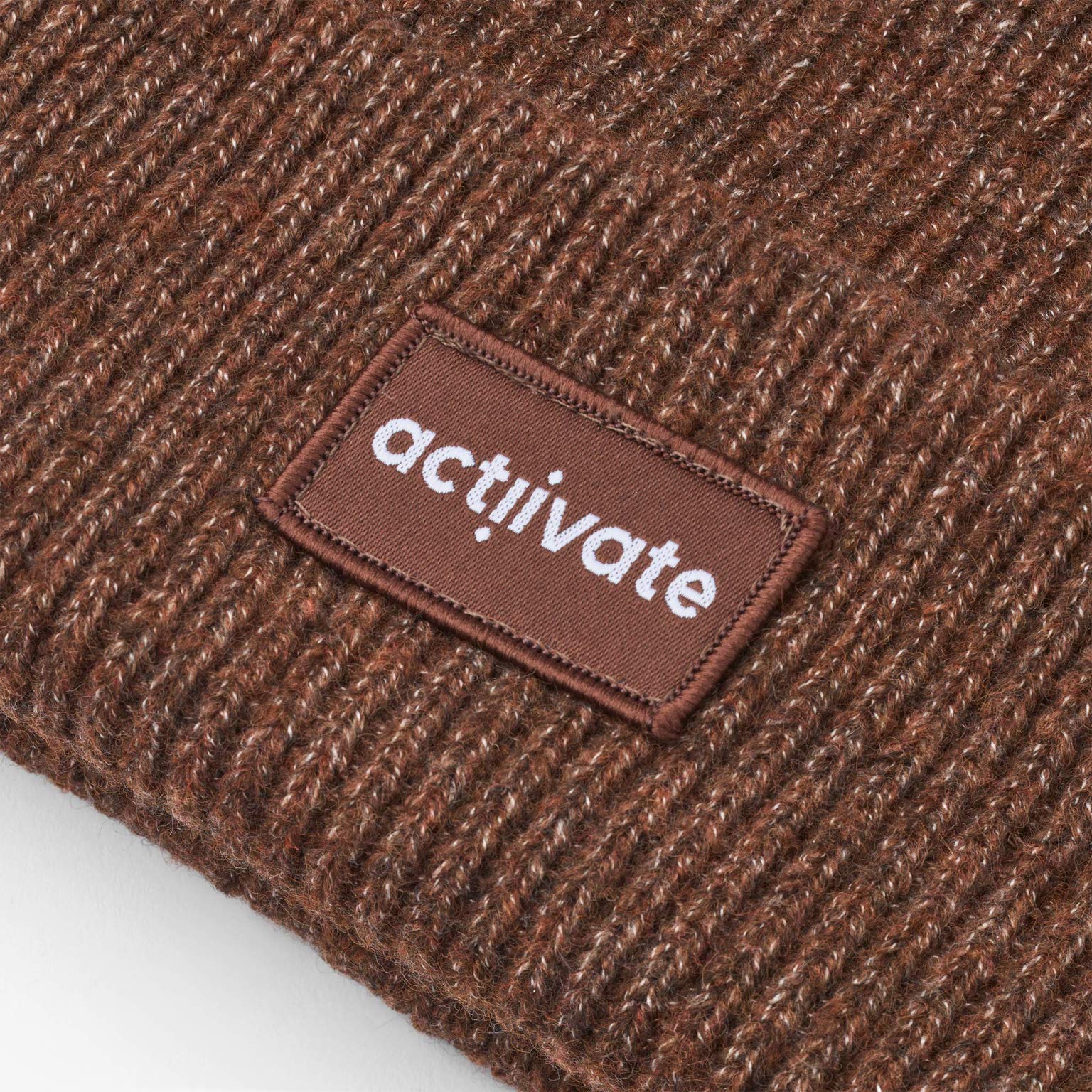 Actiivate - BROOKE Fold Beanie - Brown - Headz Up 