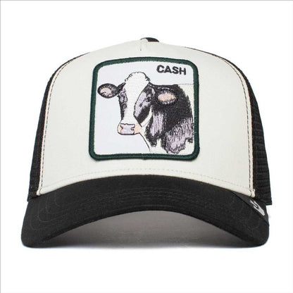 Goorin Bros The Cash Cow - Trucker Cap - Black/White - Headz Up 