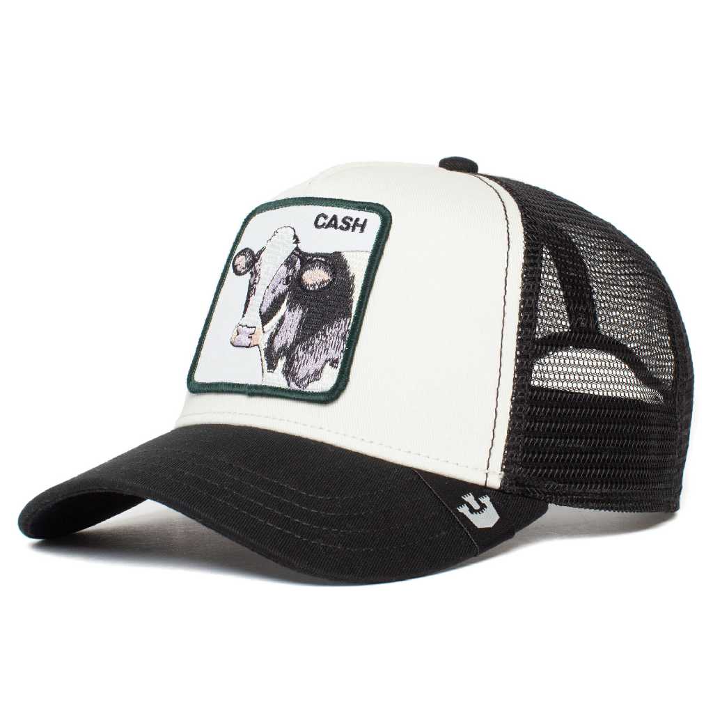 Goorin Bros The Cash Cow - Trucker Cap - Black/White - Headz Up 