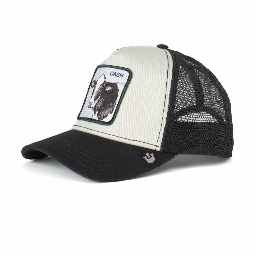 Goorin Bros The Cash Cow - Trucker Cap - Black/White - Headz Up 
