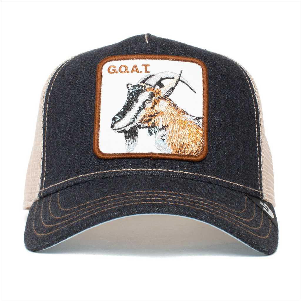 Goorin Bros - The Farm -  The GOAT-Core - Trucker Cap - Charcoal - Headz Up 
