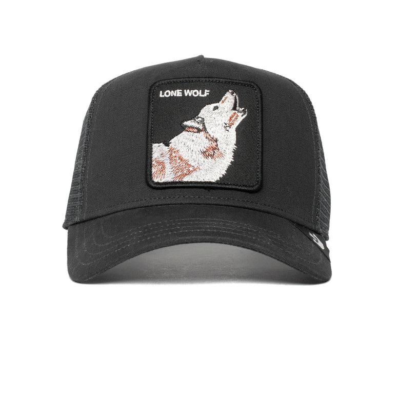 Goorin Bros The Lone Wolf - Trucker Cap - Black - Headz Up 