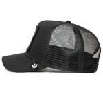 Goorin Bros The Lone Wolf - Trucker Cap - Black - Headz Up 