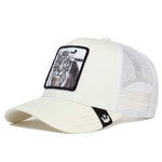 Goorin Bros - The Farm -  The White Tiger Core - Trucker Cap - White - Headz Up 