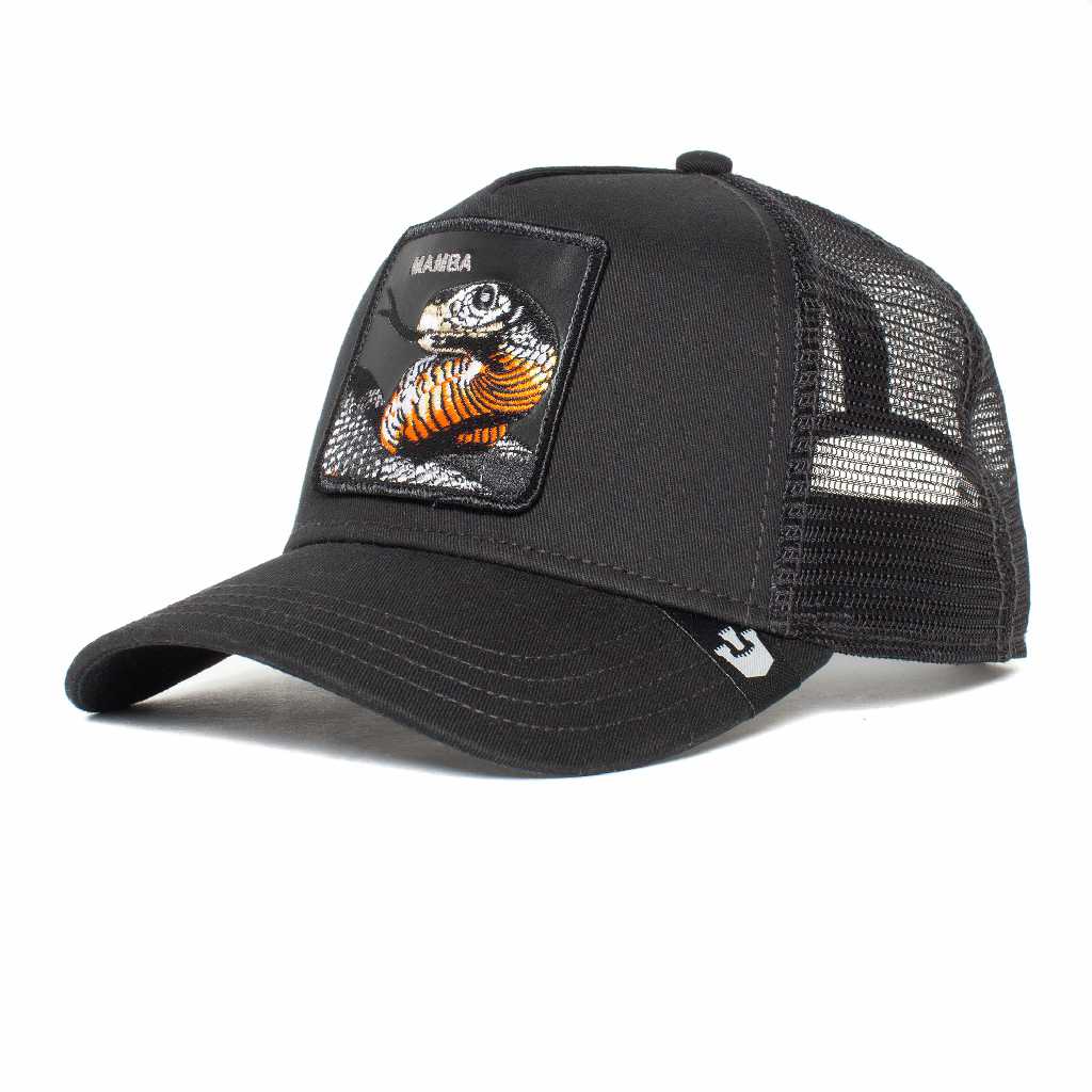 Goorin Bros Mamba Core + - Trucker Cap - Black - Headz Up 