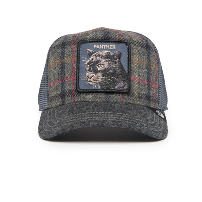 Goorin Bros - Moon Panther UK Plaid - A-Frame Trucker Cap - Charcoal