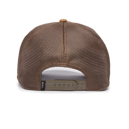 Goorin Bros - Moon Lion UK Plaid - A-Frame Trucker Cap - Khaki