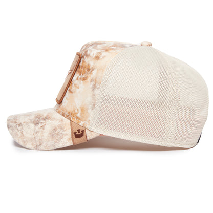 Goorin Bros - STORM  Skull - A-Frame Trucker Cap - Dust Storm