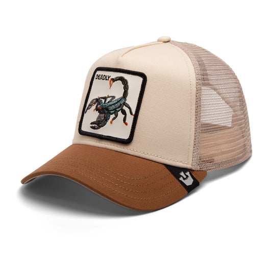 Goorin Bros The Deadliest Scorpion - Trucker Cap - Taupe