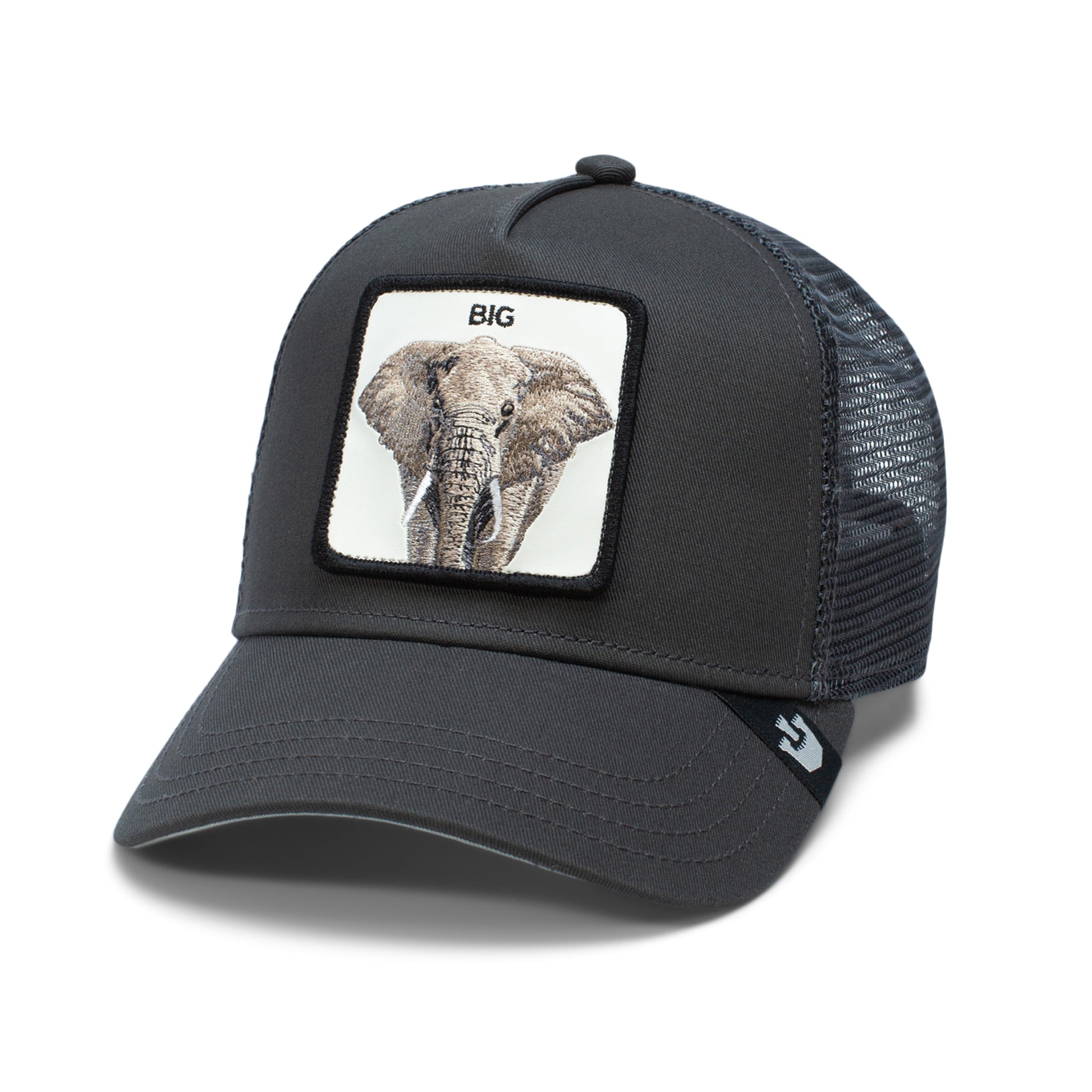 Goorin Bros The Big Elephant Trucker Cap Charcoal