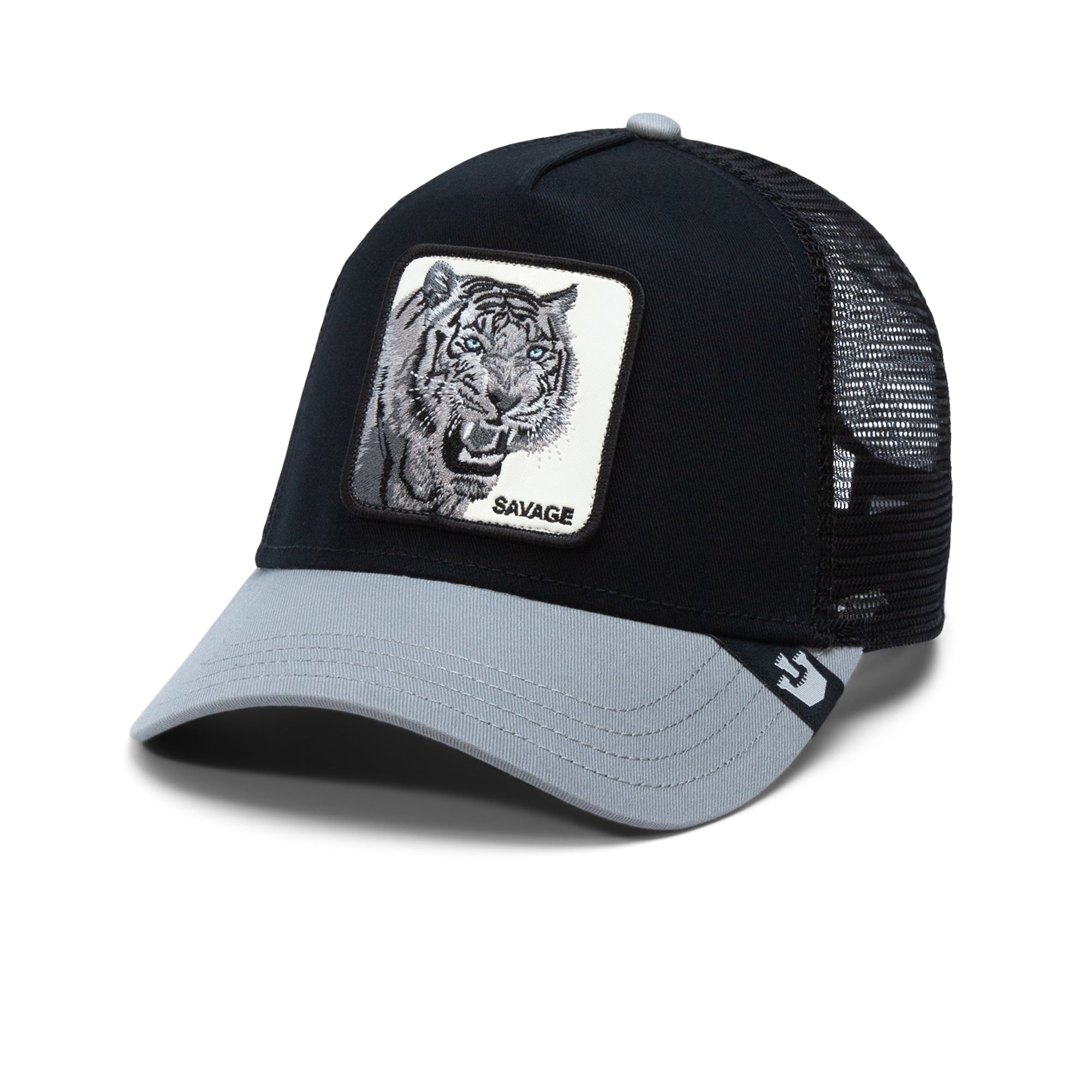 Goorin Bros - The Savage Tiger - Trucker Cap - Black - Headz Up 